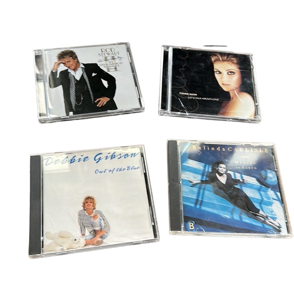 Easy Listening CDs - Celine Dion, Rod Stewart, Debbie Gibson, Belinda Ca…